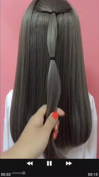 Girls Hairstyles Step By Step स्क्रीनशॉट 4