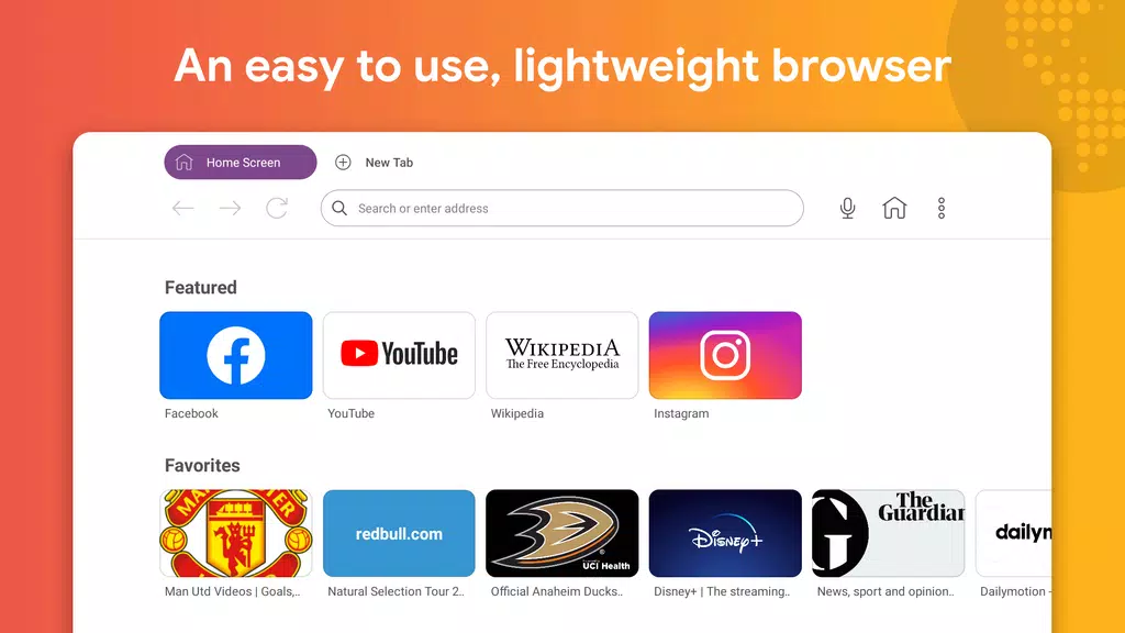 Internet Browser for Sony TV應用截圖第1張