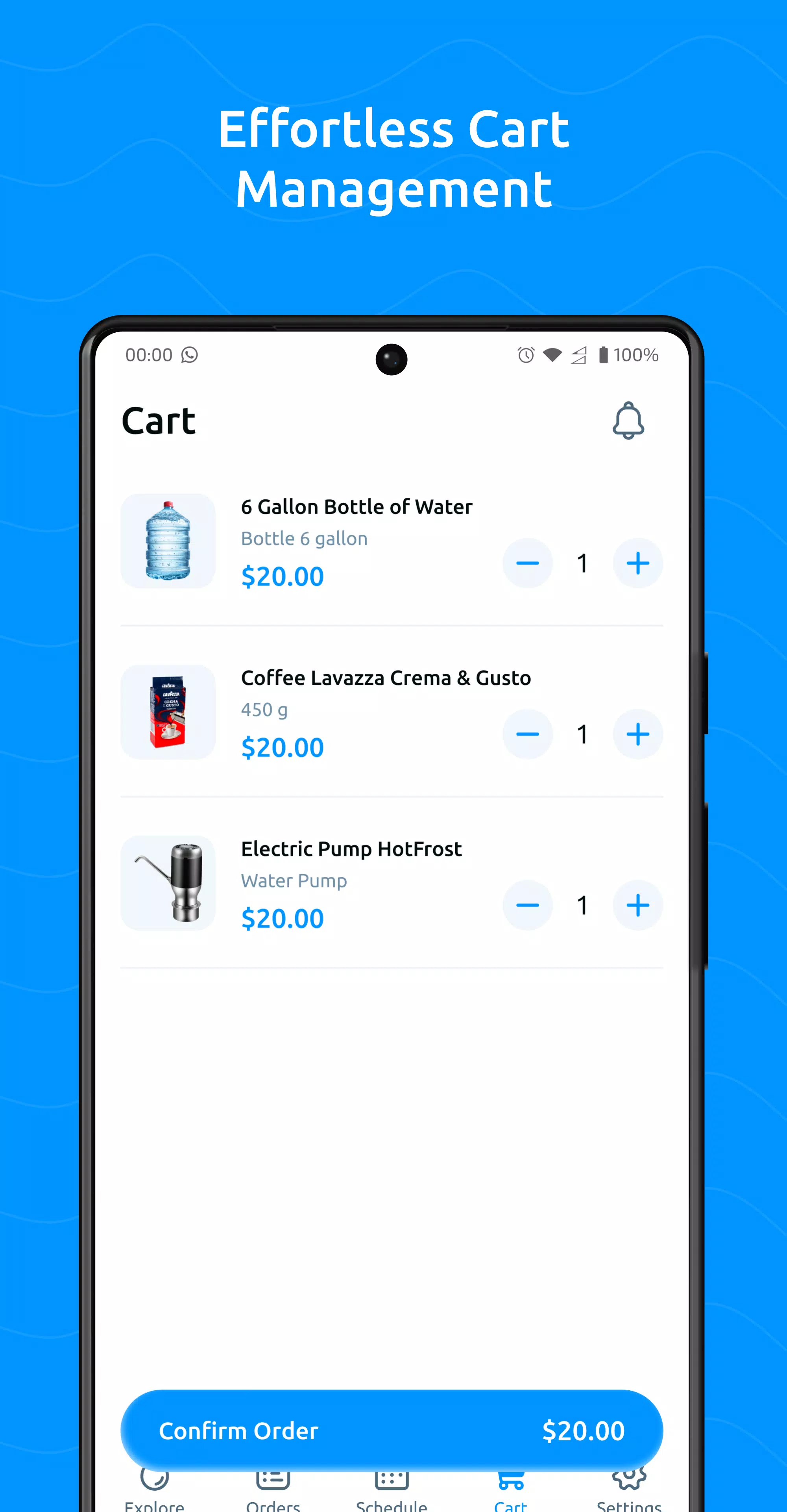 Water Delivery應用截圖第2張
