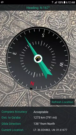 Qibla Direction (Qibla Finder)應用截圖第1張