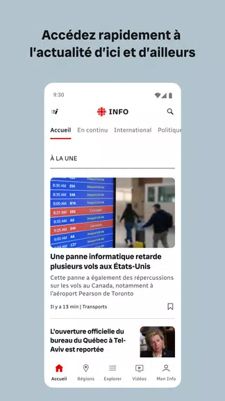 Radio-Canada Info應用截圖第1張