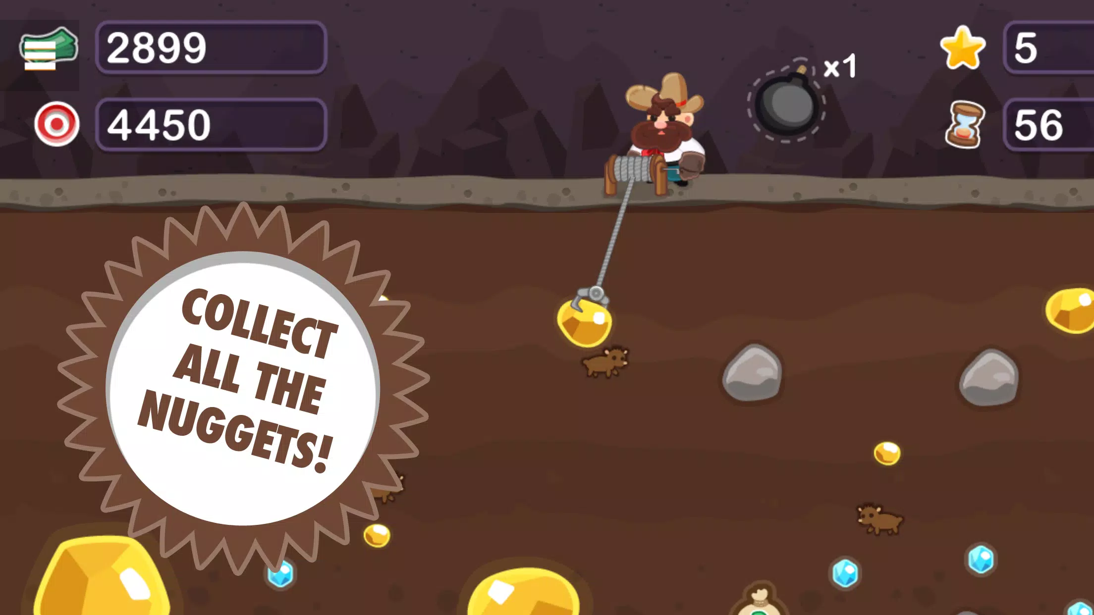 Gold Miner Tom應用截圖第3張
