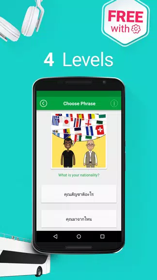 Learn Thai - 5,000 Phrases Captura de pantalla 3