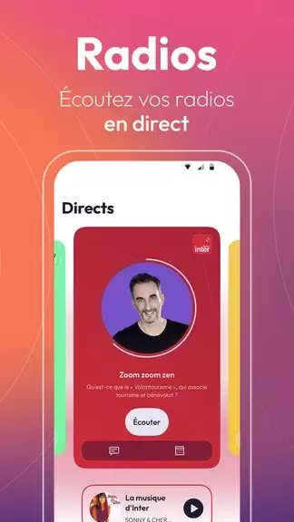 Radio France : radios, podcast Captura de pantalla 2