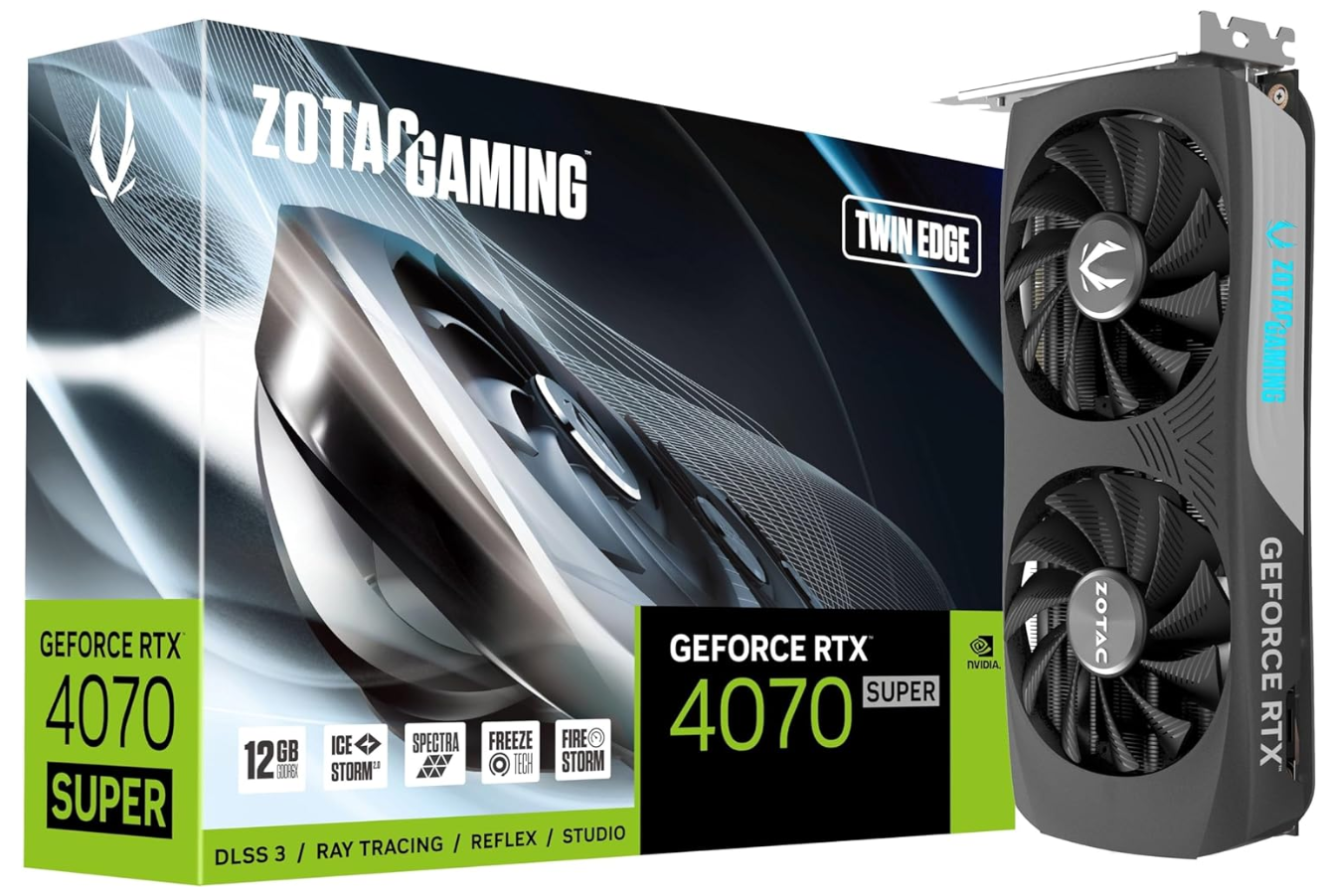 Zotac遊戲NVIDIA GEFORCE RTX 4070超級