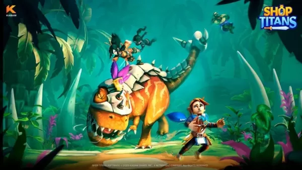 Titãs de lojas revela a atualização de Tier 15 com tema jurássica