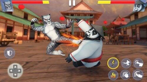 Kung Fu Animal: Fighting Games Capture d'écran 3