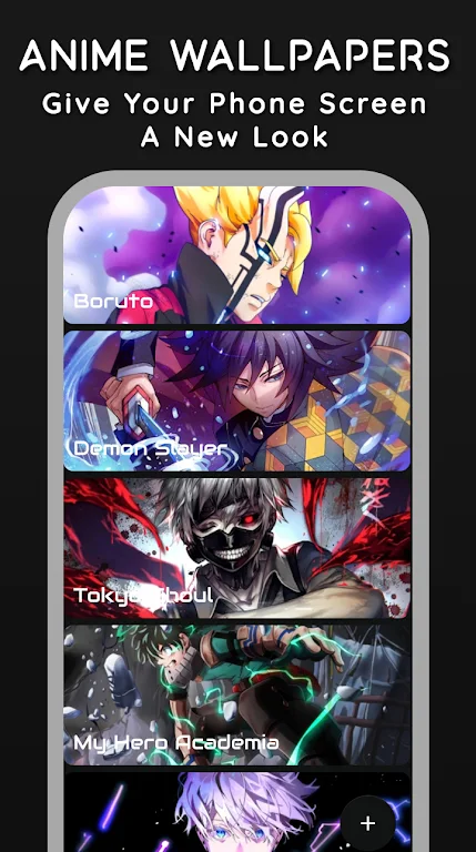 Anime Live Wallpapers Скриншот 1