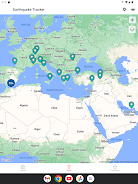 Earthquake App - Tracker, Map Capture d'écran 3