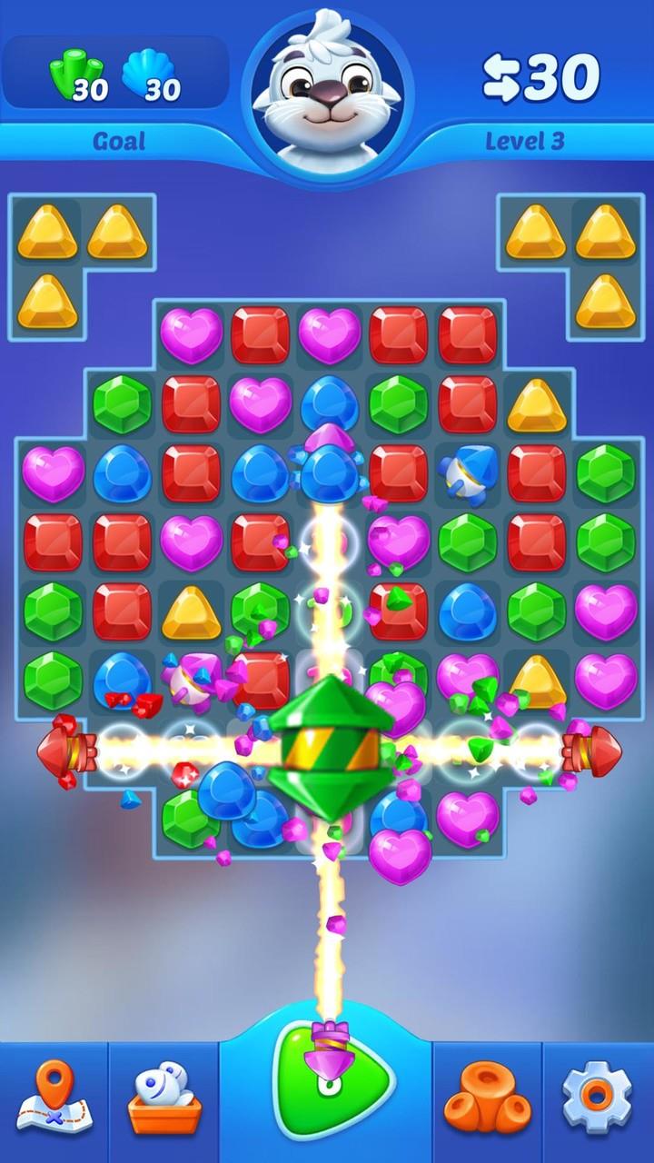 Jewel crush - match 3 game应用截图第4张