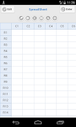 Simple Spreadsheet Captura de pantalla 1