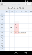 Simple Spreadsheet应用截图第2张