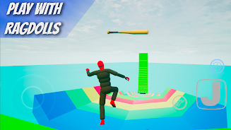 Parkour Ragdoll 3D Captura de tela 4