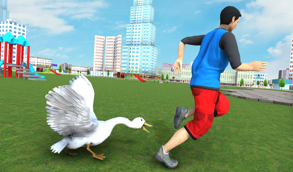 Goose Simulation: Animal Game Captura de tela 3