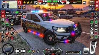 Cop Police Car Driving Game 3D Скриншот 1