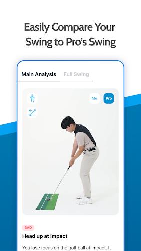 Golf Fix - AI Swing Analyzer Capture d'écran 3