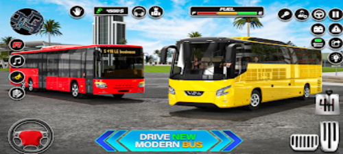 City Bus Driver - Bus Games 3D Captura de tela 2