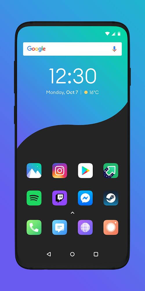 Borealis - Icon Pack Mod Captura de tela 1