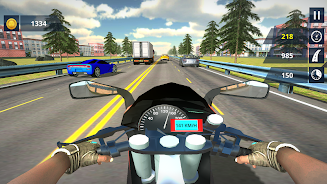 Endless Moto Traffic Racer 3D Screenshot 3