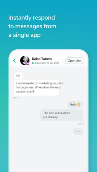 SendPulse Chatbots स्क्रीनशॉट 4