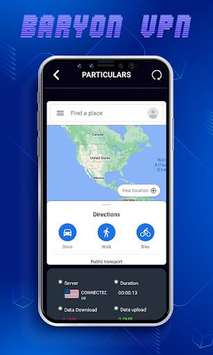 Baryonvpn スクリーンショット 2