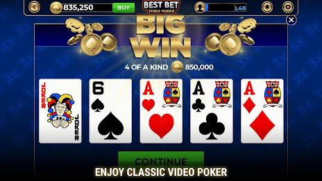 Best-Bet Video Poker Скриншот 2