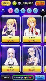 Blackjack: Anime Dealers Captura de pantalla 1