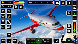 Airplane Flight Simulator Game स्क्रीनशॉट 3