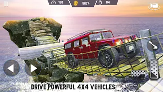 4x4 Car Drive 2022:Offroad Car Captura de tela 1