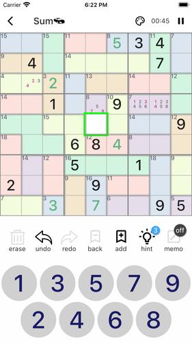 All Sudoku - 5 kinds of sudoku Скриншот 4