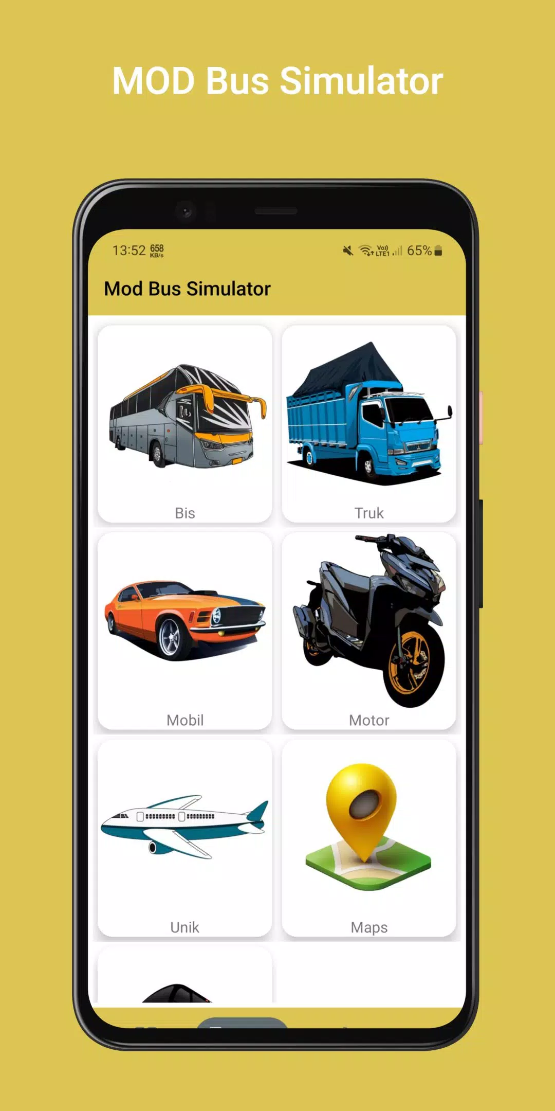 MOD Bus Simulator Indonesia स्क्रीनशॉट 1