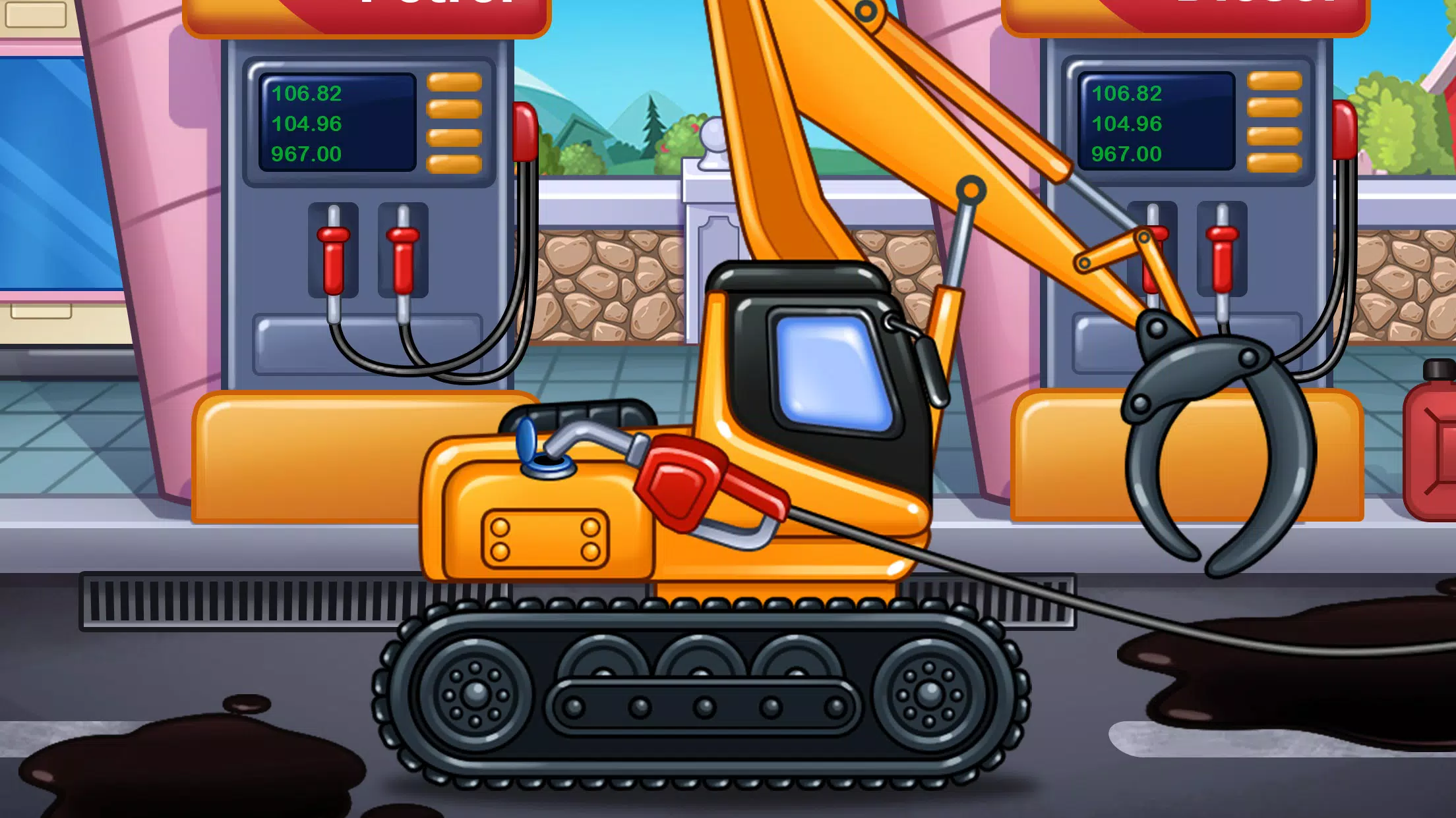 Construction Truck Kids Games Скриншот 4