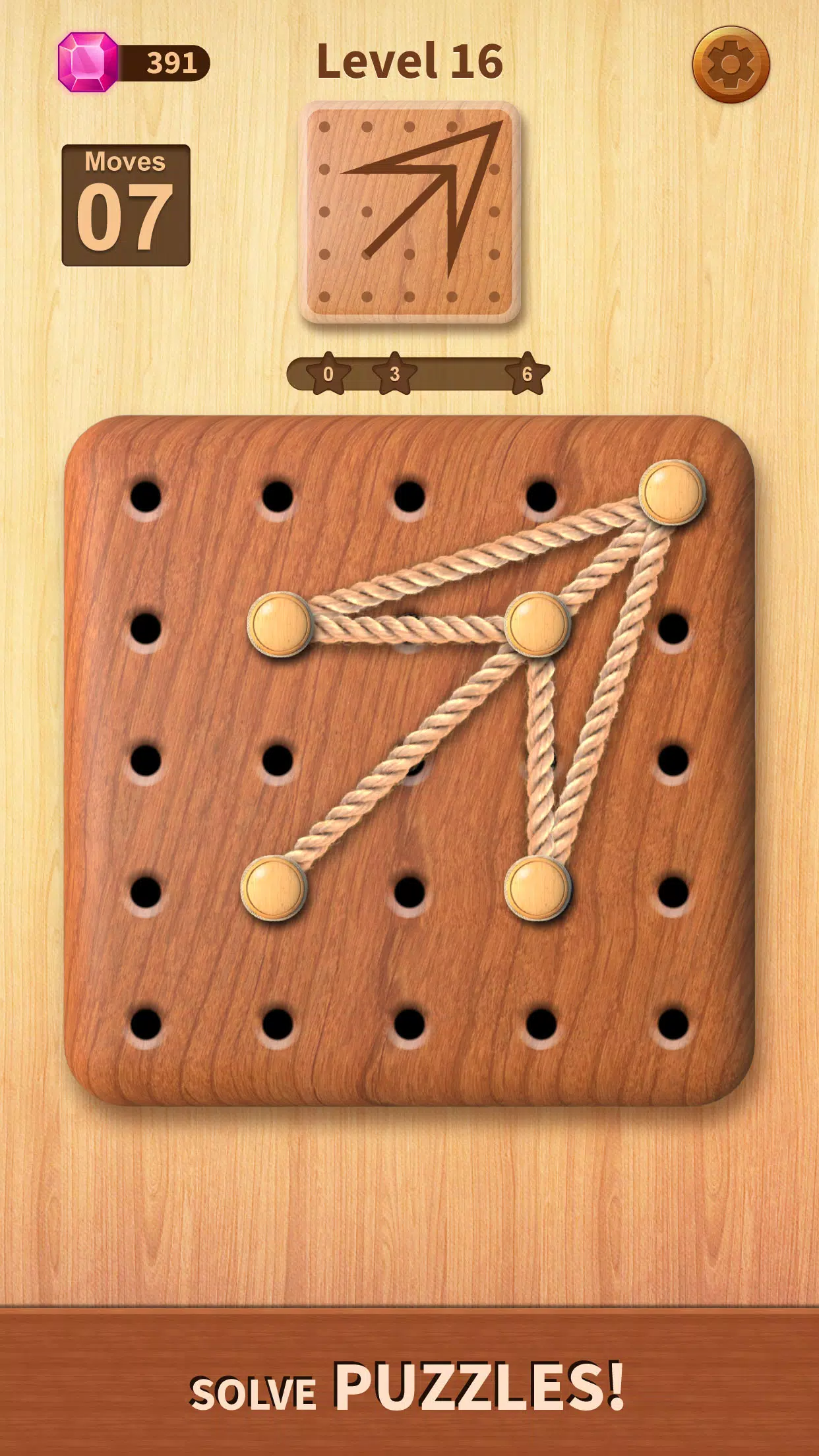 Rope Puzzle: Wooden Rope Games应用截图第1张