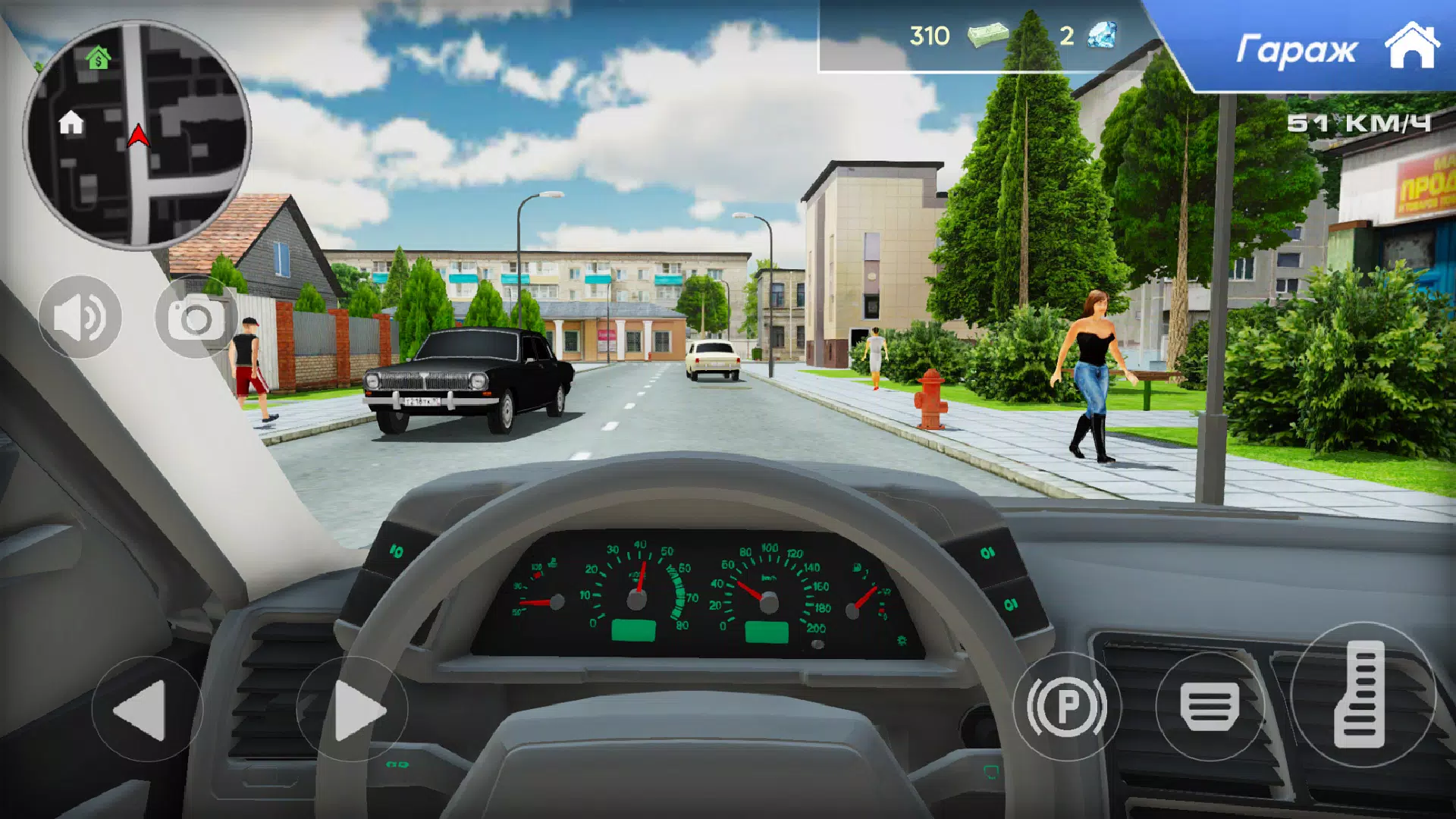 Lada 2112 Village City Driving应用截图第4张