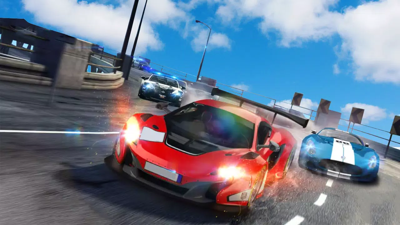 Highway Traffic Drift Cars Racer Capture d’écran 2