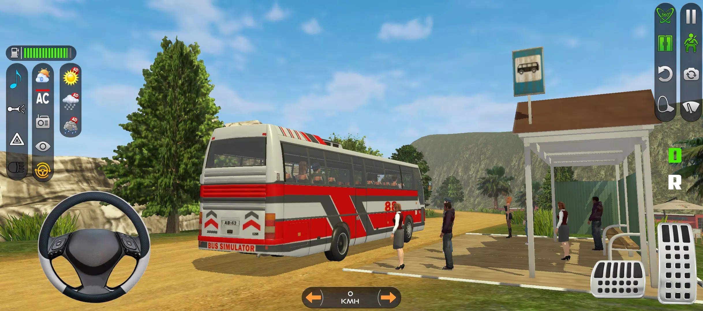 Offroad Bus: Coach Bus Driving应用截图第4张