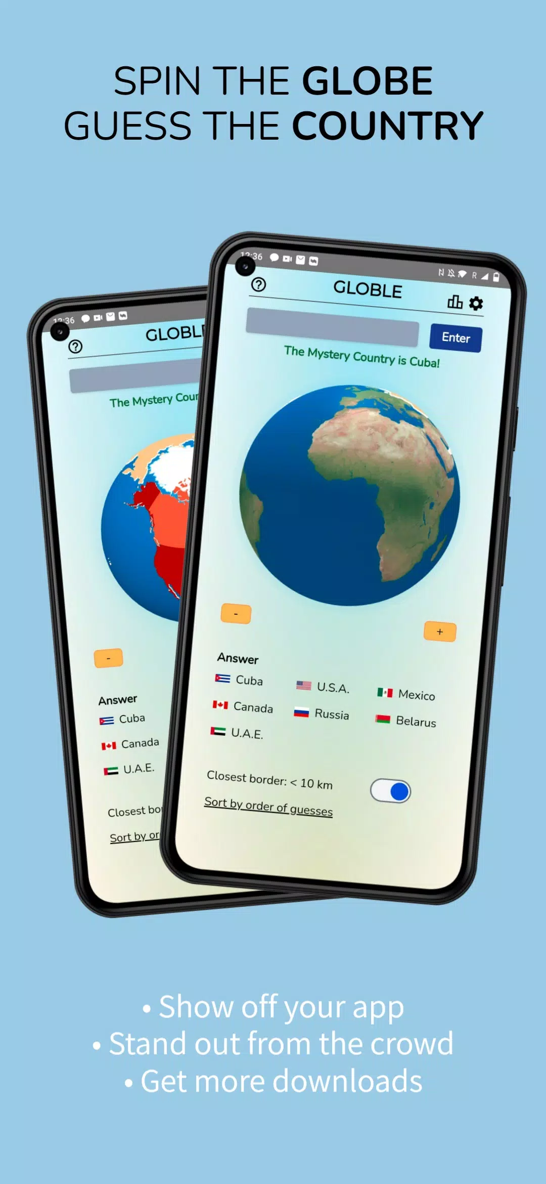 Globle應用截圖第1張