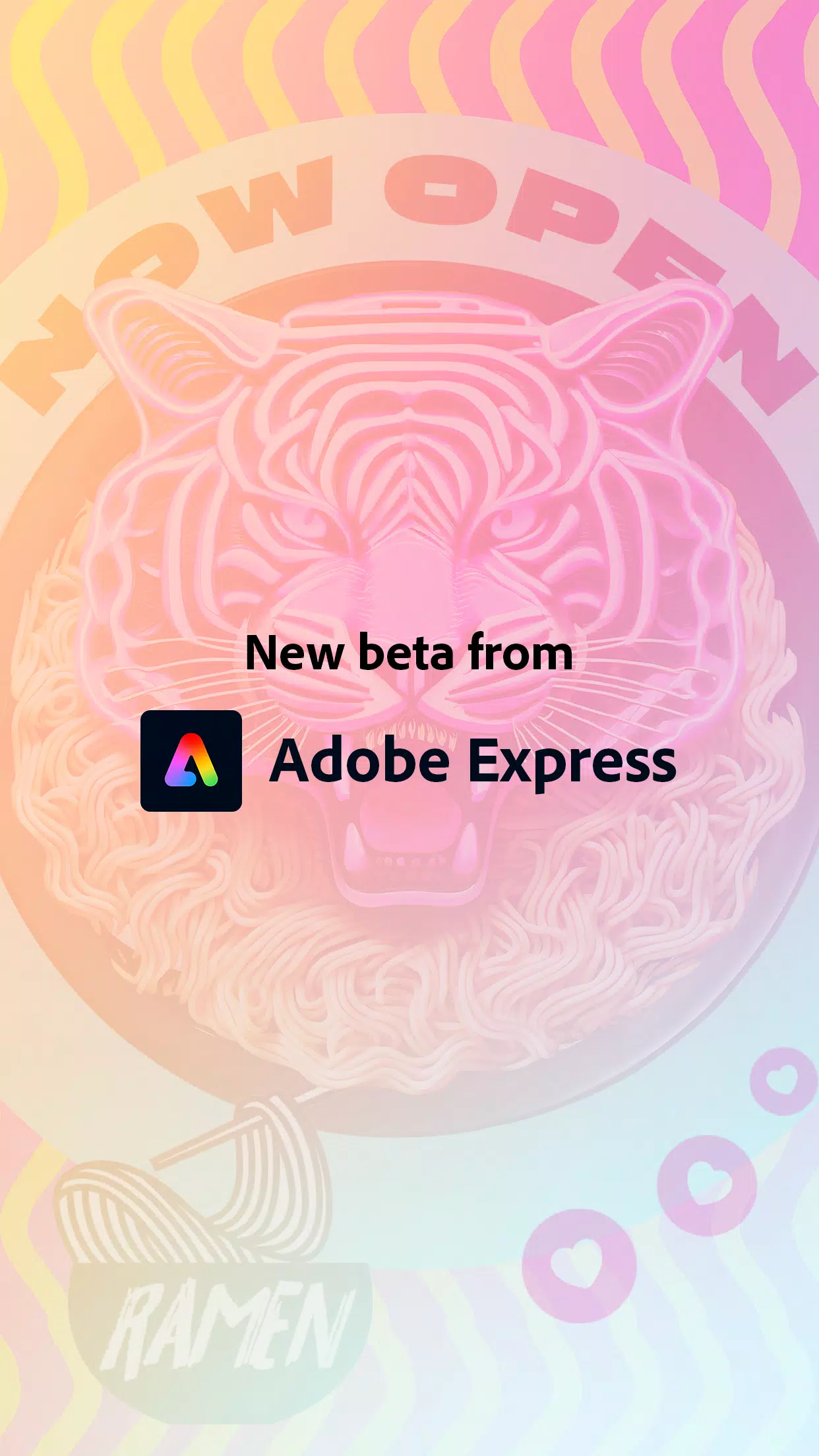 Adobe Express (Beta) स्क्रीनशॉट 1