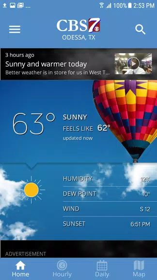 CBS7 Weather スクリーンショット 1