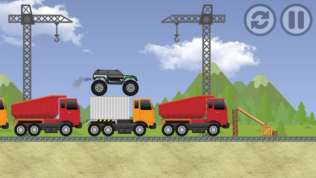 Monster Truck Racing Game स्क्रीनशॉट 3