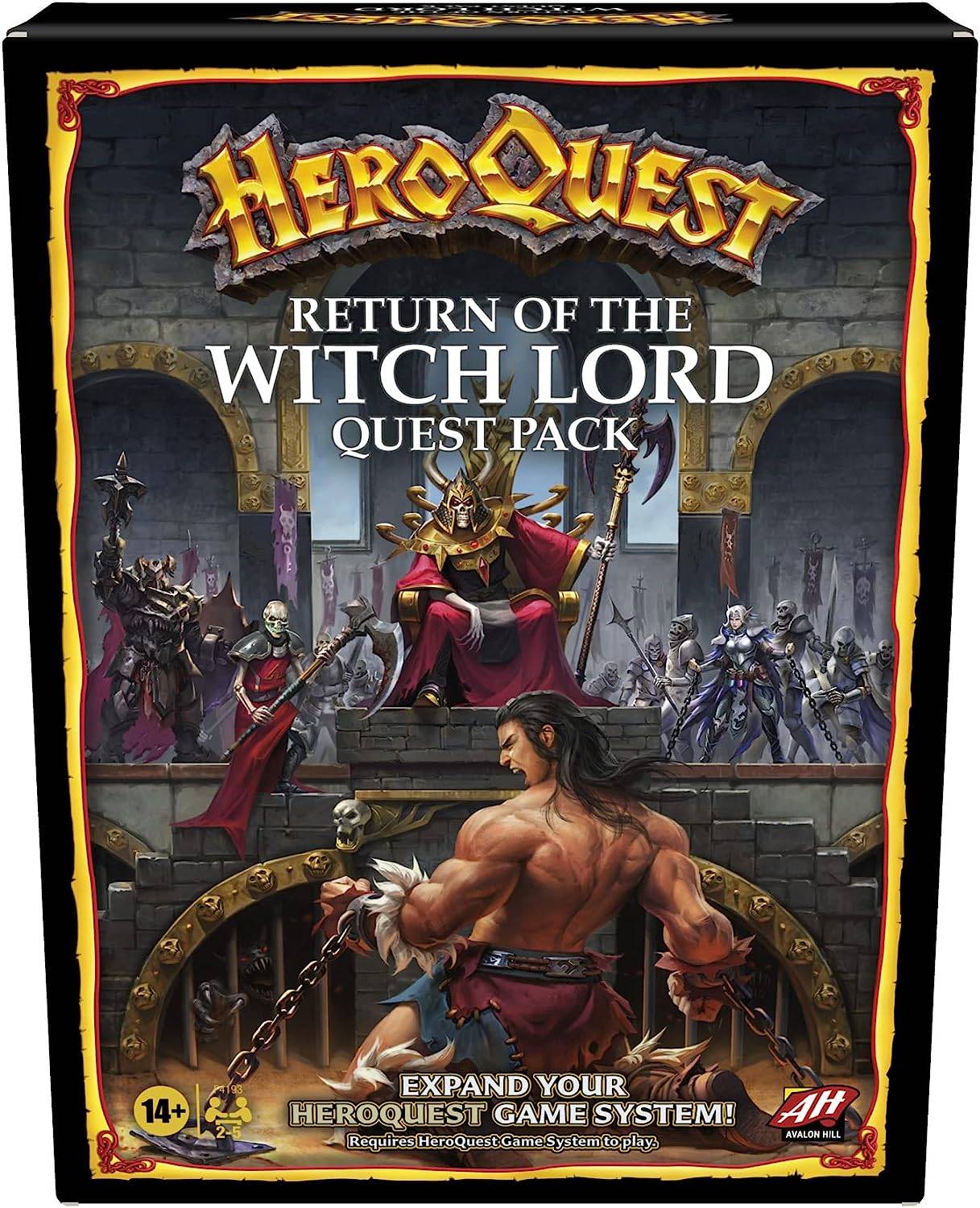 Heroquest : 마녀로드 퀘스트 팩의 귀환