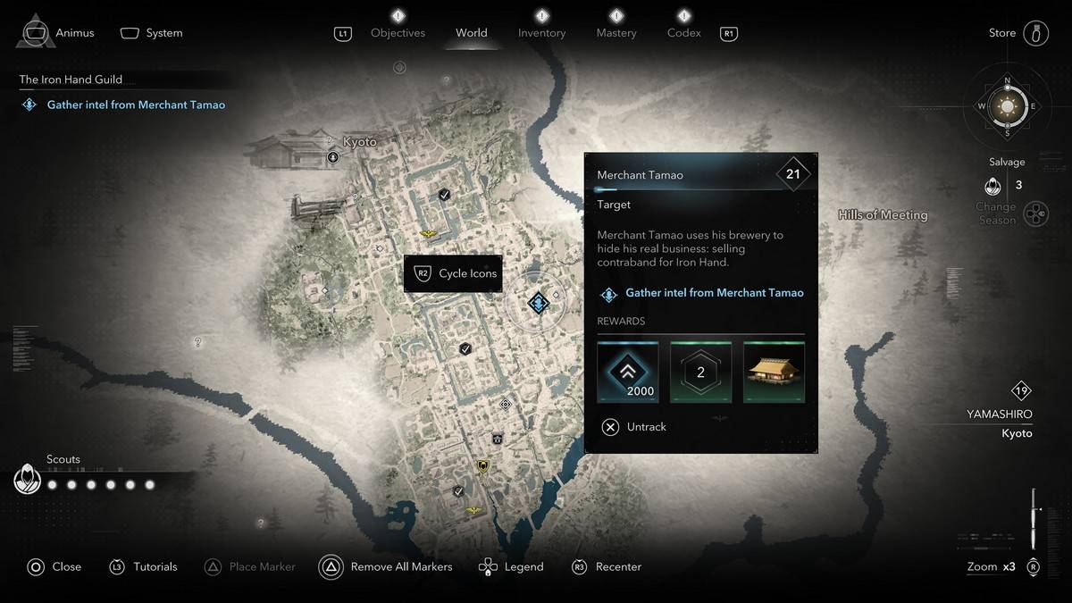 Todos los miembros del gremio de Iron Hand en Assassin's Creed Shadows Tamao