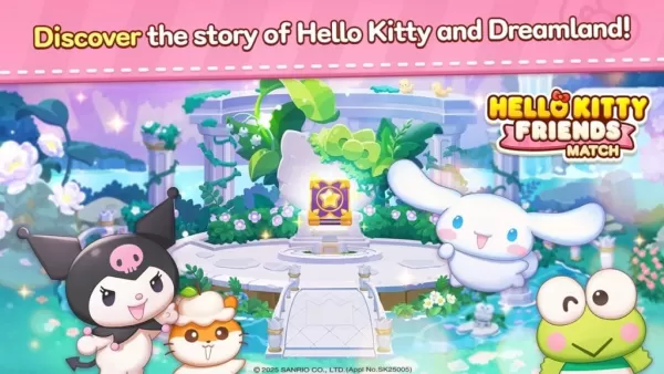 LINE Games Unveils Hello Kitty Friends Match: A New Match 3 Puzzle Game