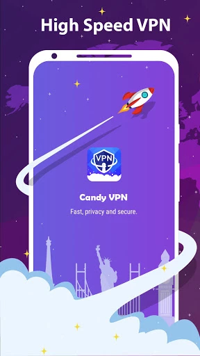 Candy VPN - Fast, Safe VPN Capture d'écran 2