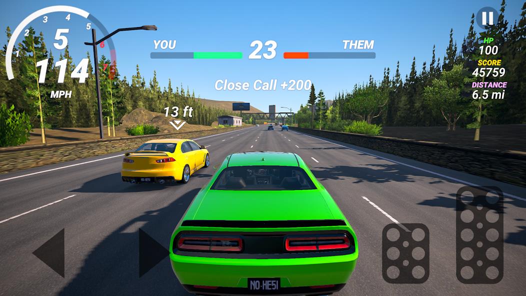 No Hesi Car Traffic Racing Mod スクリーンショット 2