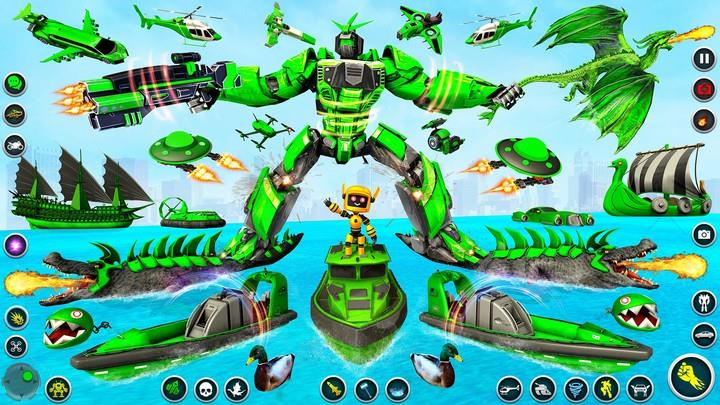 Dino Robot Games: Flying Robot Screenshot 2