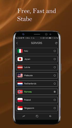 CAFE VPN - Fast Secure VPN App スクリーンショット 3