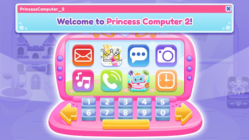 Princess Computer 2 Girl Games應用截圖第1張