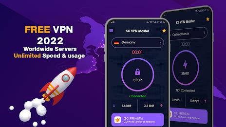 SX VPN - Super VPN Master スクリーンショット 2