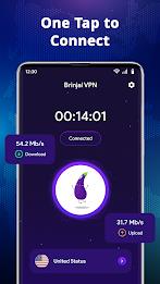 Brinjal VPN - Proxy & Secure 스크린샷 3